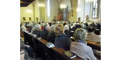 Festgottesdienst zum 50jahrigen Priesterjubiläum von Stadtpfarrer i.R. Geistlichen Rat Ulrich Trzeciok (Foto: Karl-Franz Thiede)